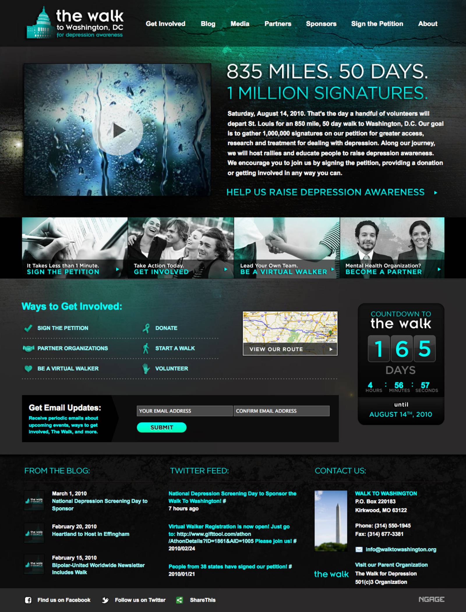 the walk to washington